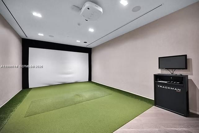 Golf simulation