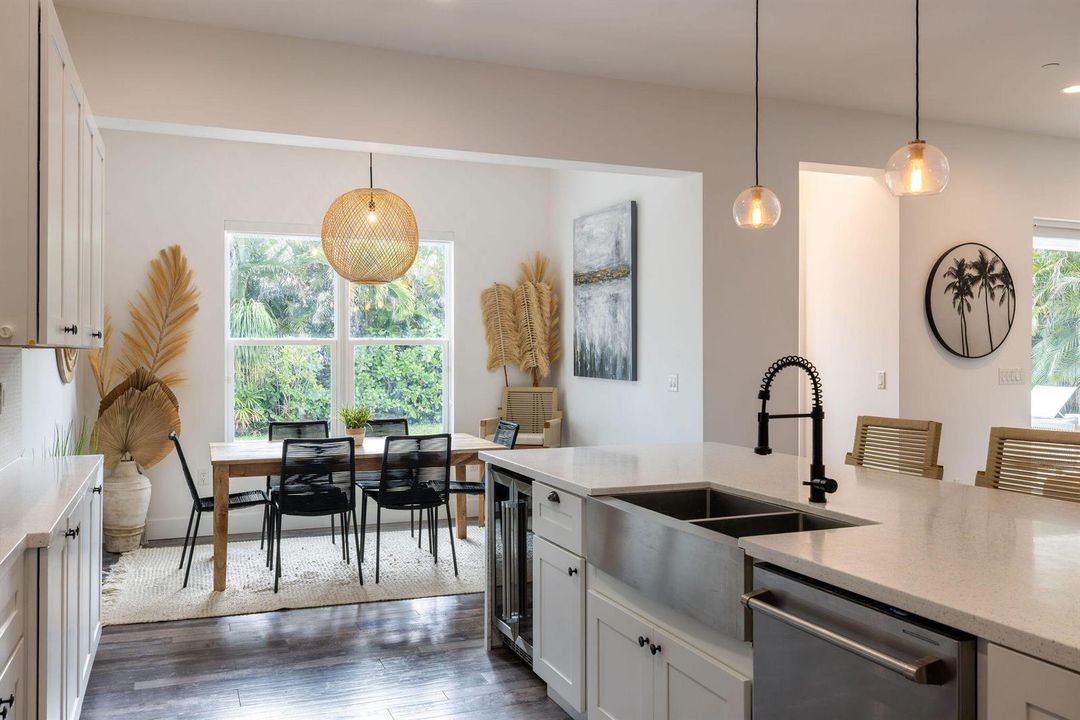 Kitchen to Breakfast Room