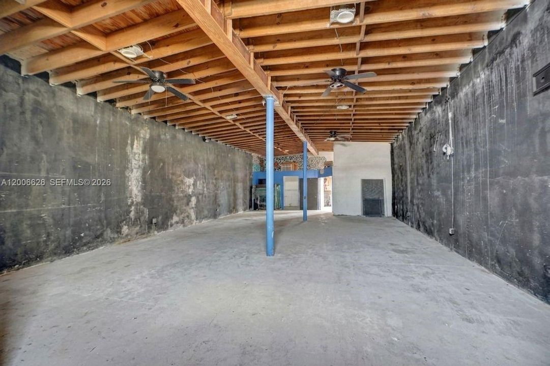 Interior of Structure