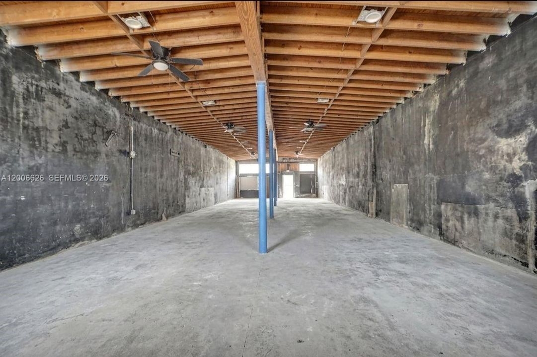 Interior of Structure