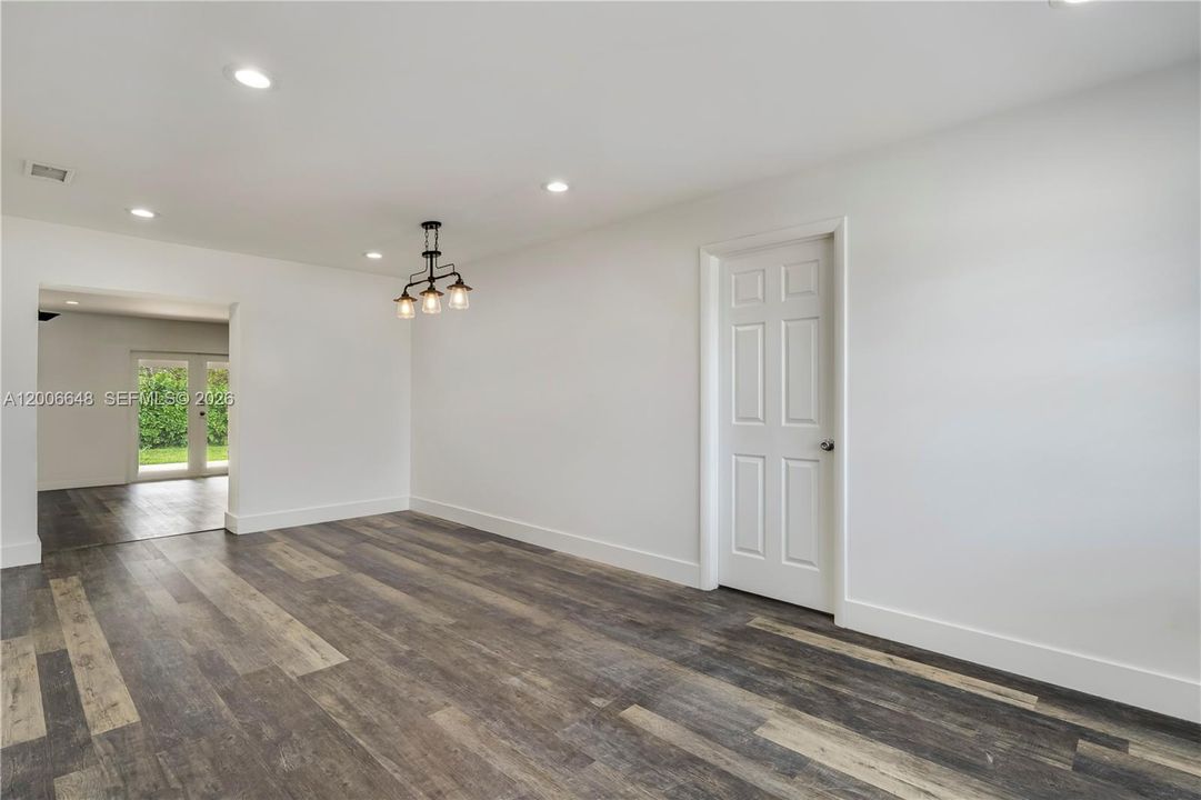 Dining or family area