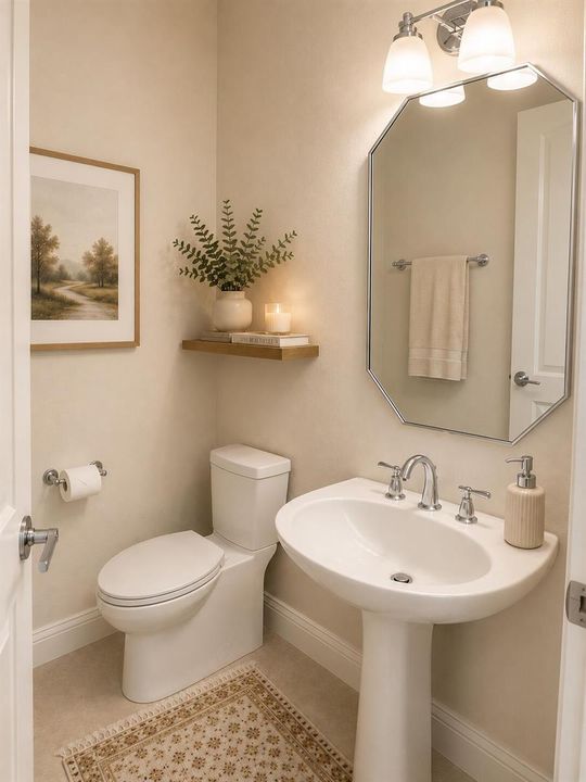 Virtual Staging Powder Bath