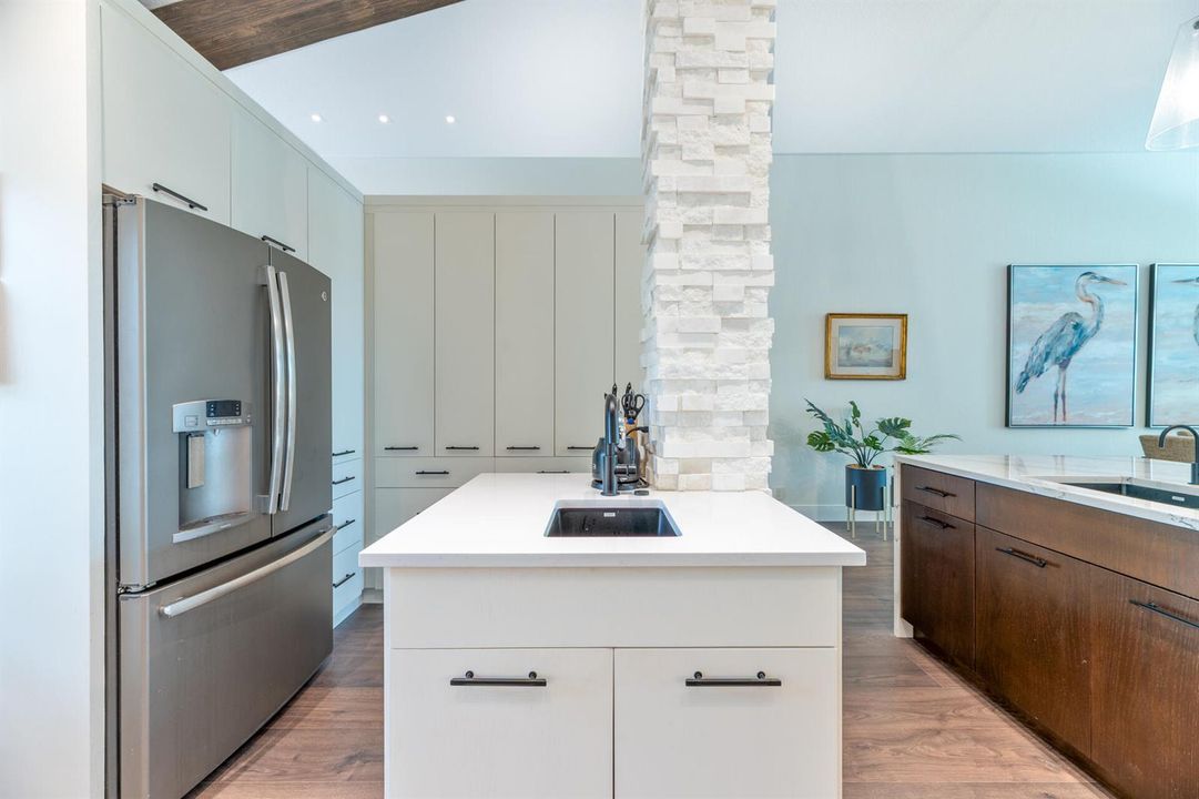 KITCHEN WITH PANTRIES