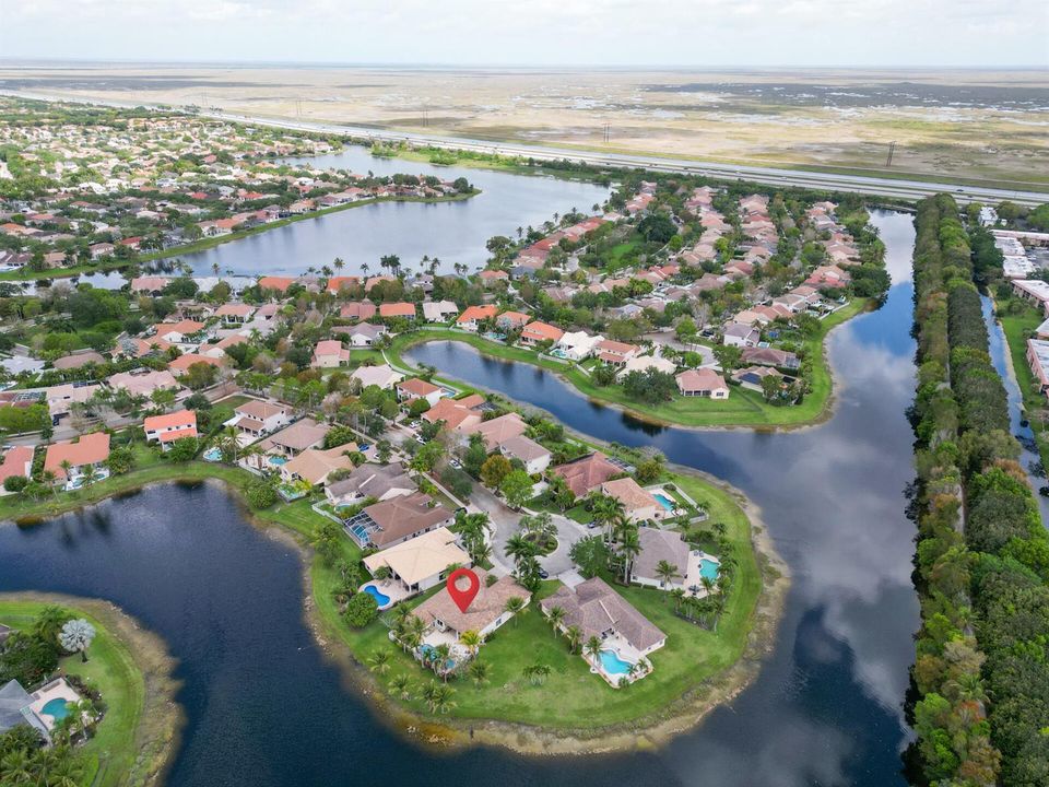 WIDE ARIAL VIEW