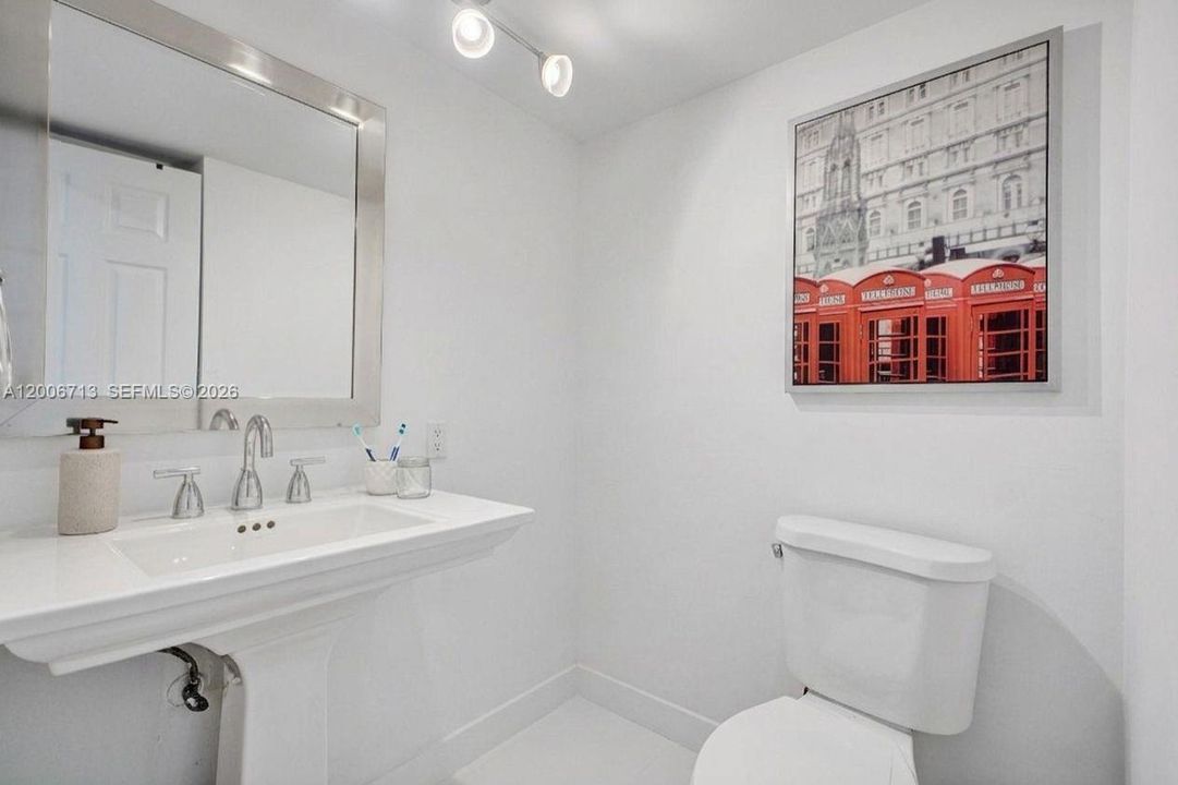 Half bath for guest