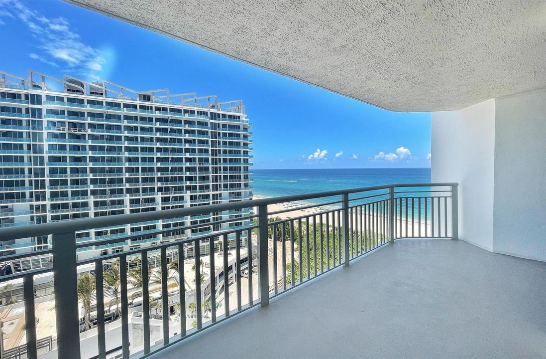 Balcony and Ocean View