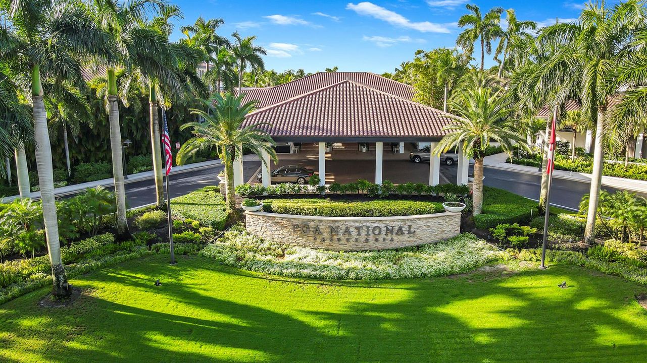 PGA Resort entrance.