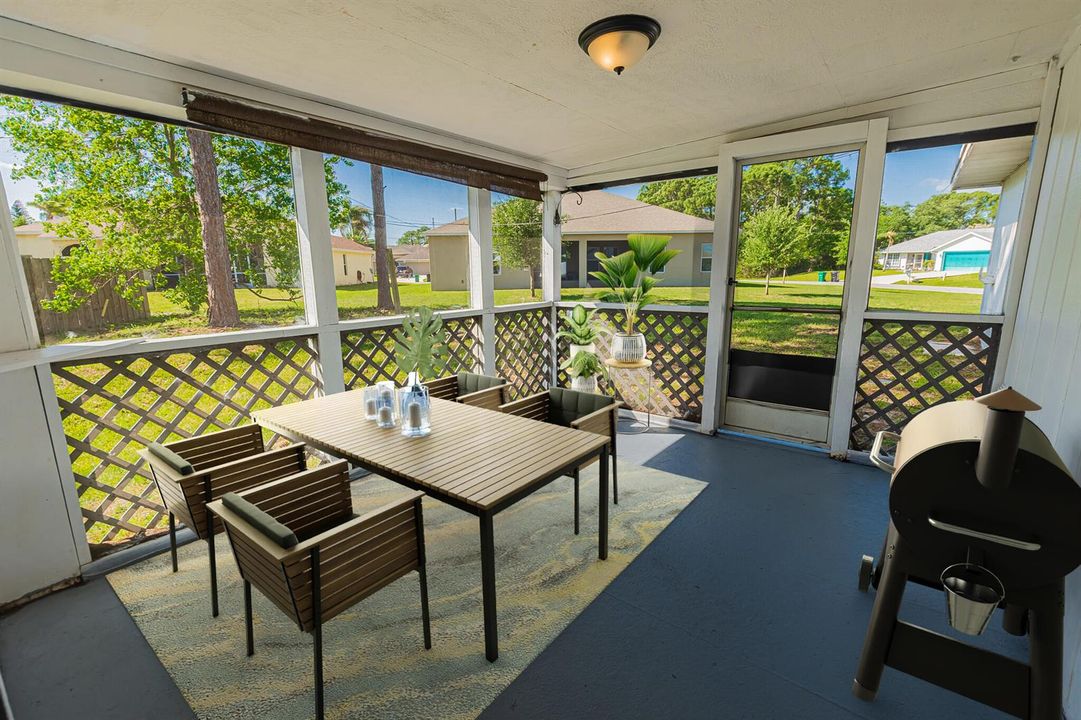 VIRTUALLY STAGED - PORCH