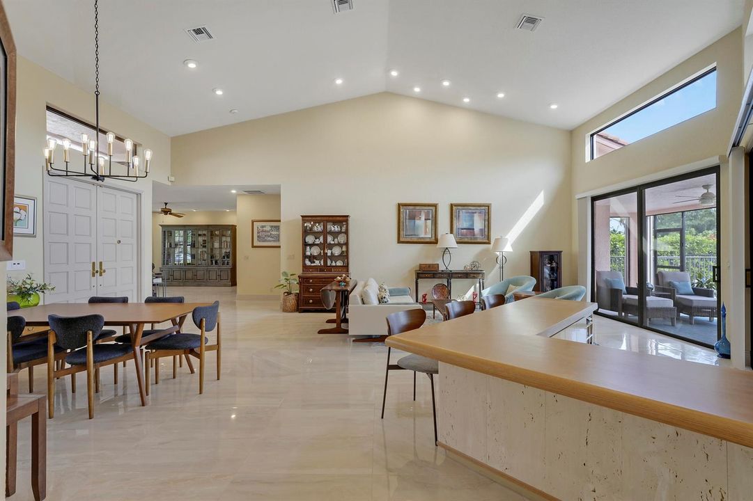 Living, Dining Rm