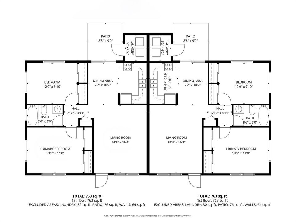Duplex Floor Plan