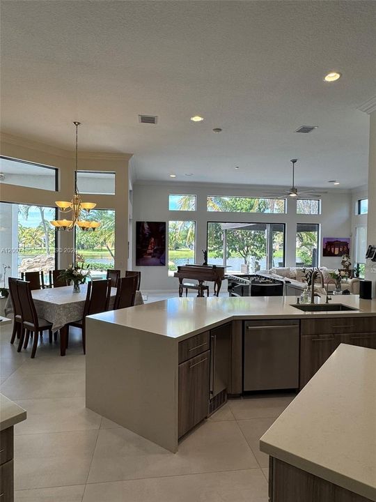 View from the kitchen