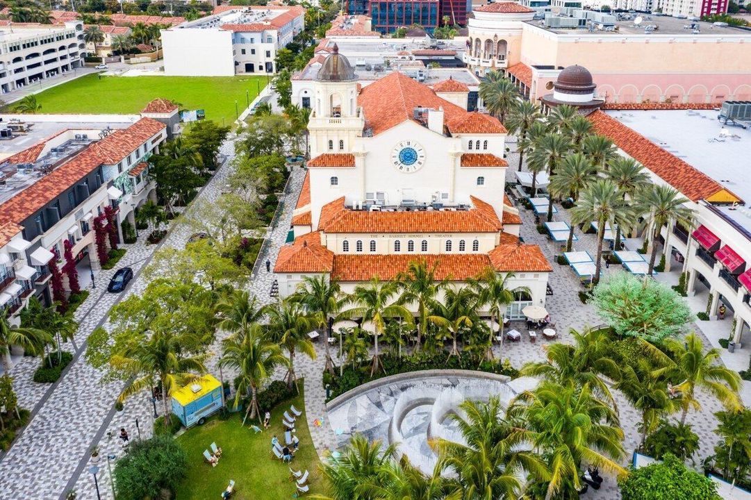 CityPlace, across the street