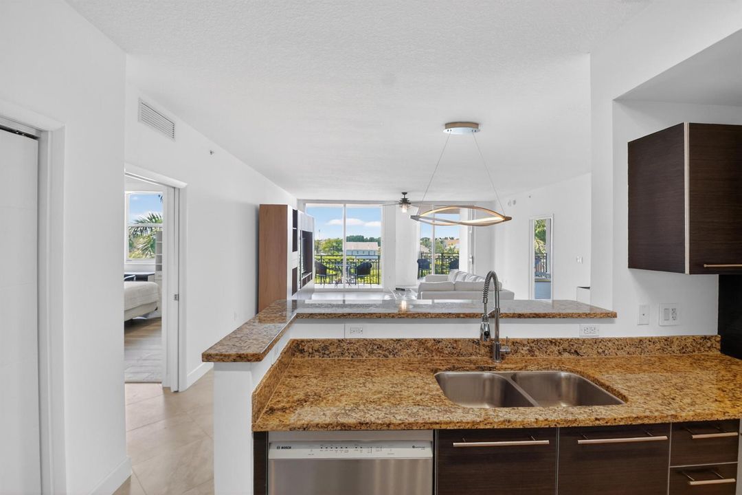 Kitchen and Living Area