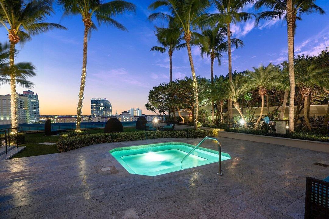 CPST Resort-Style Spa at Night
