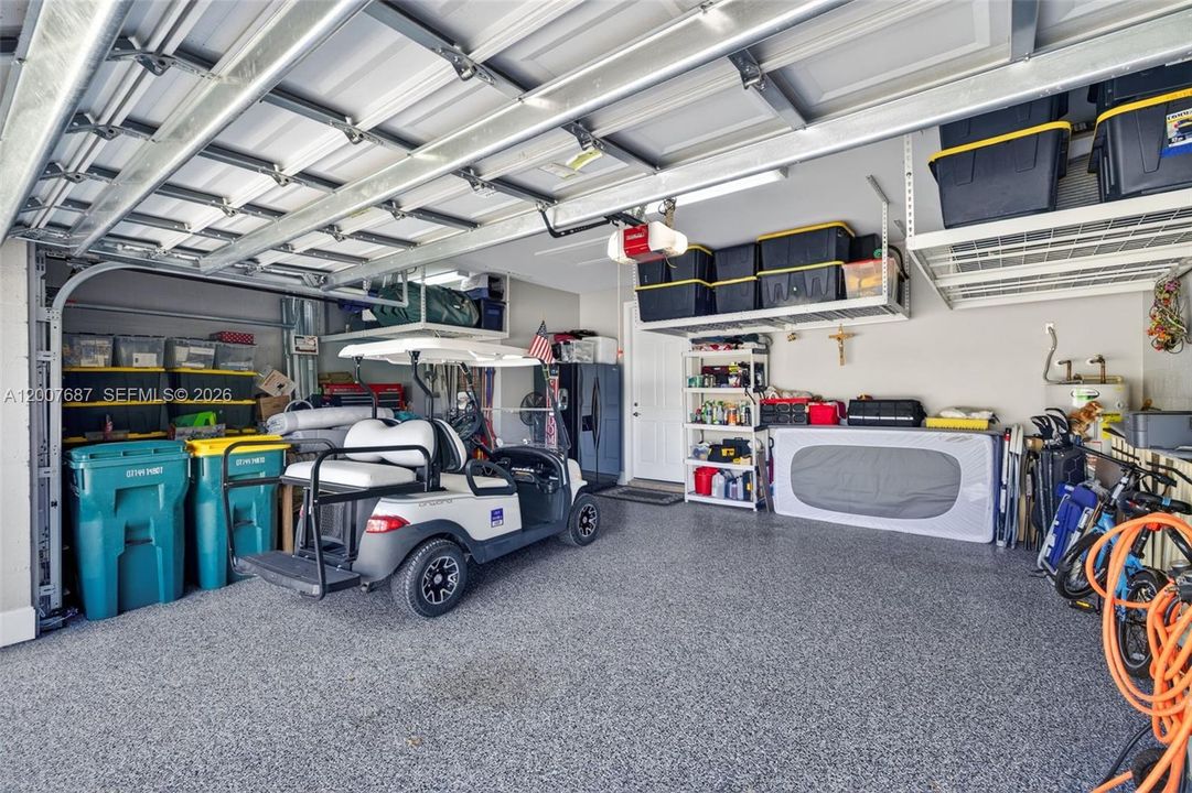 3CG Epoxy Floor & Heavy Duty Hanging Storage