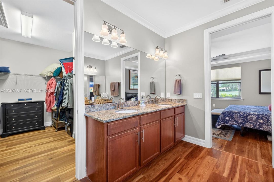 Oversized Walk-In Closet From En-Suite