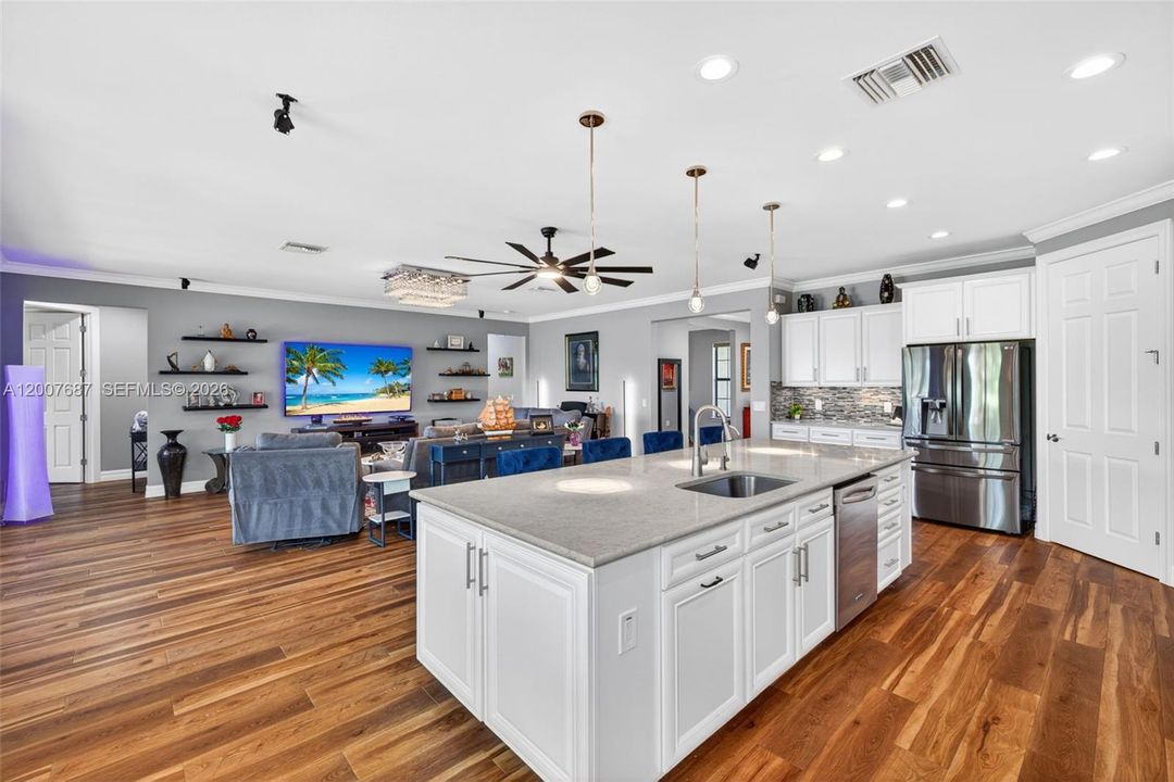 10'+ Massive Stone Countertop Island