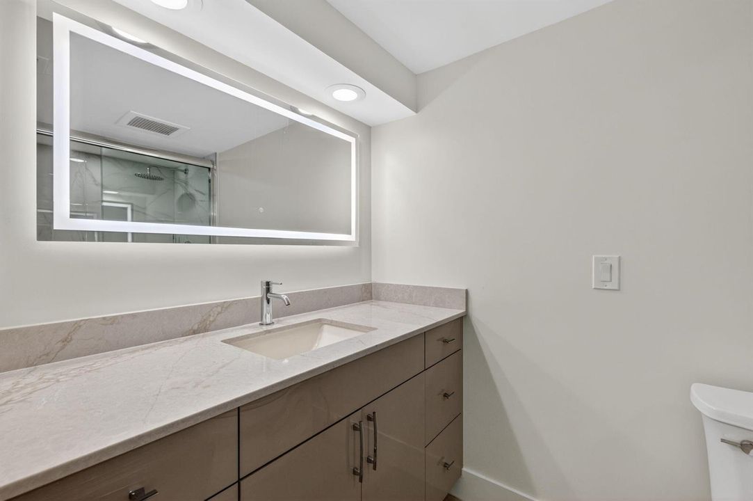 Second bathroom
