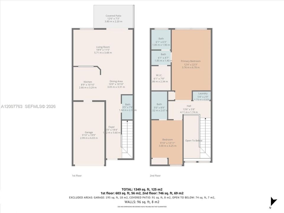 For Sale: $399,000 (2 beds, 2 baths, 1349 Square Feet)