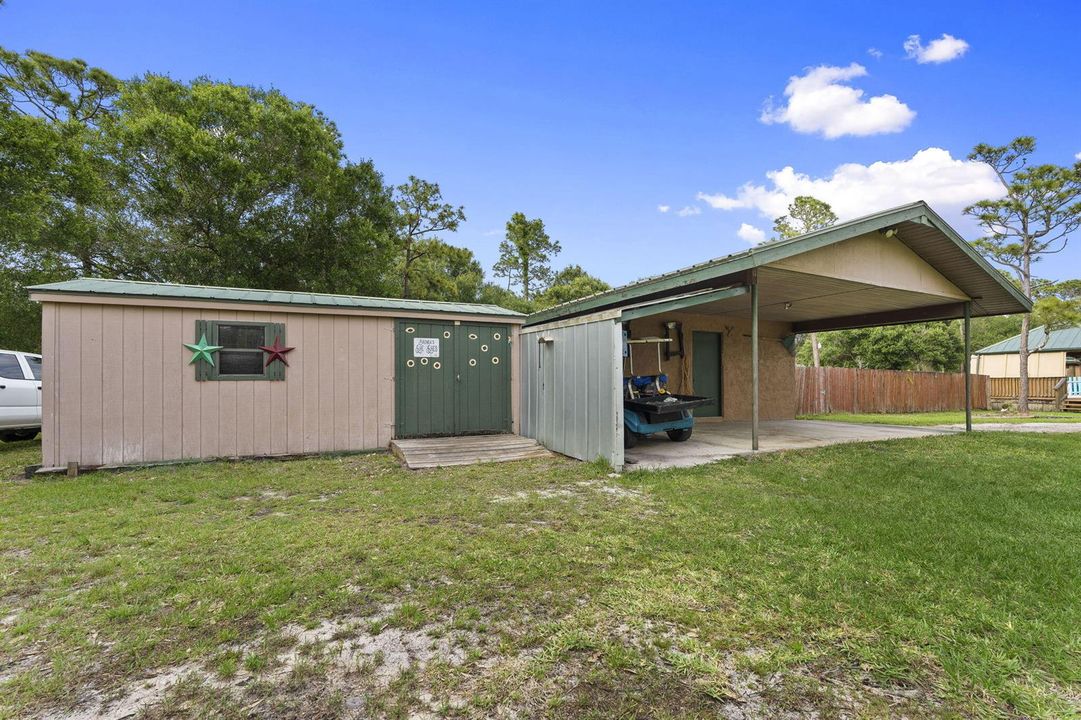 Carport & Out Building