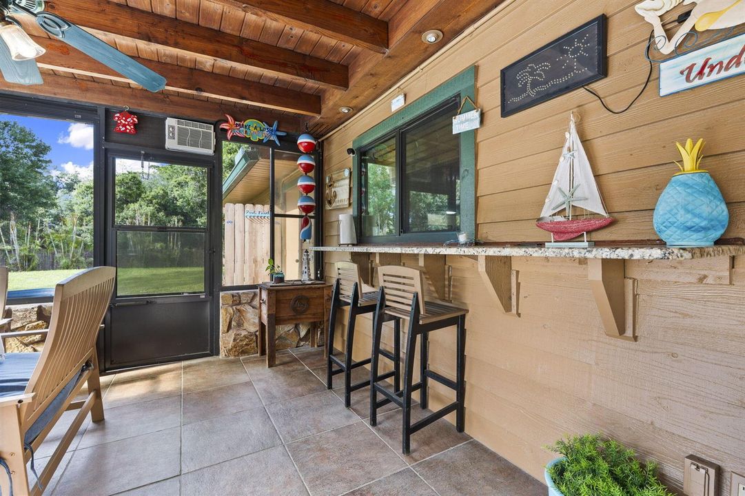 Rear Patio