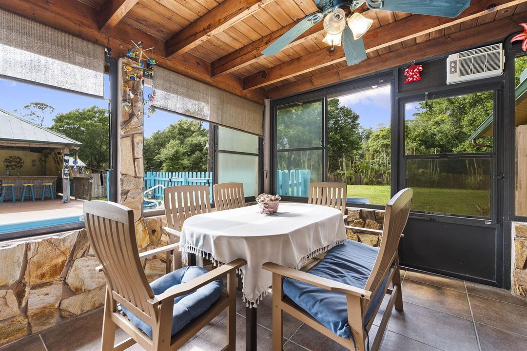 Rear Patio