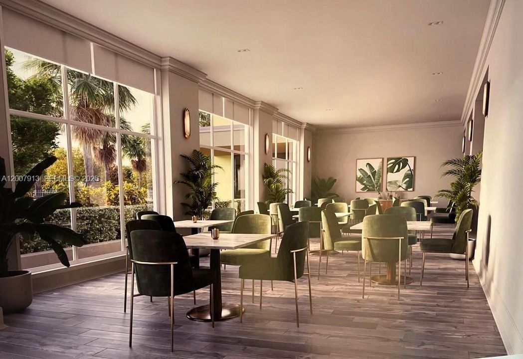 Lobby - Spacious party room for private events and gatherings
