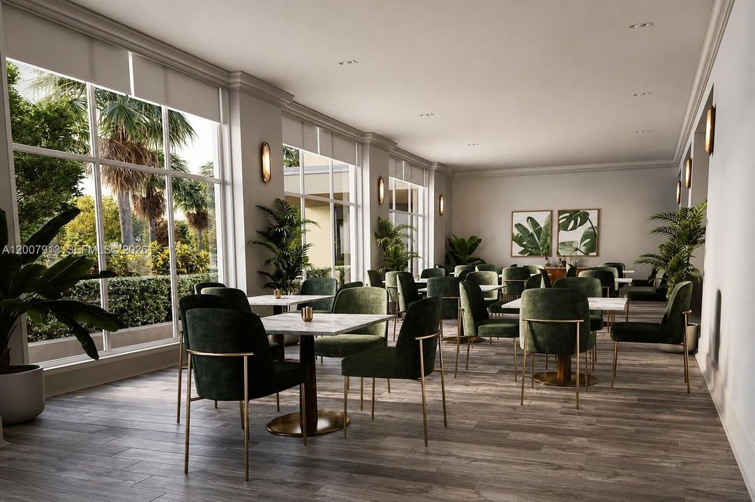 Additional resident event space.