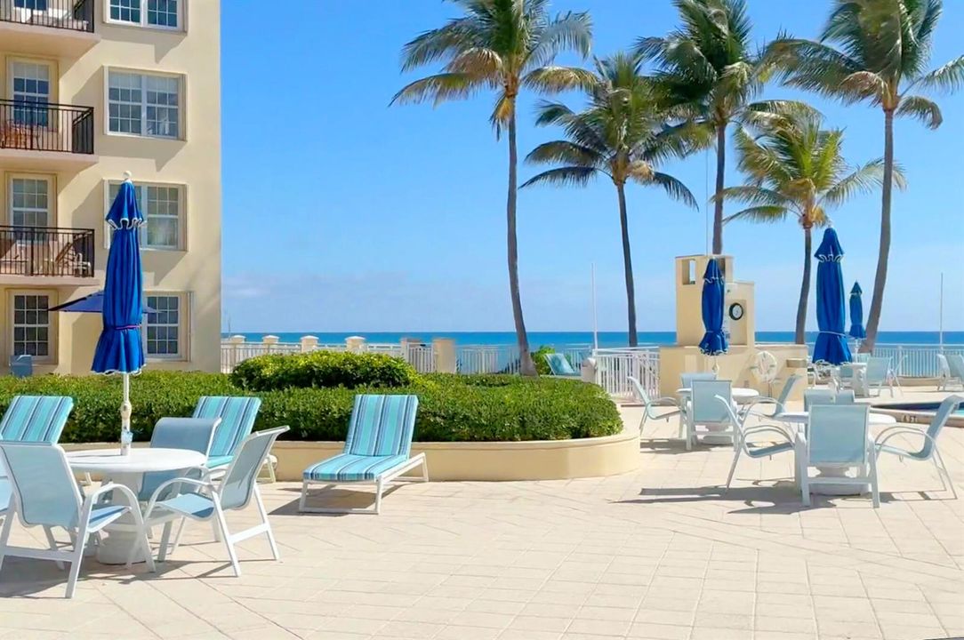 Sundeck Pool and Ocean