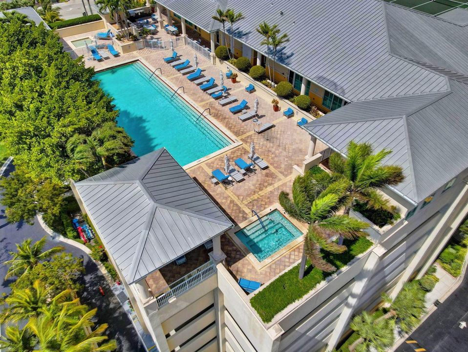 Aerial Community Pool