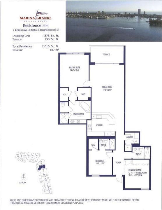 Marina Grande Master Floor Plan