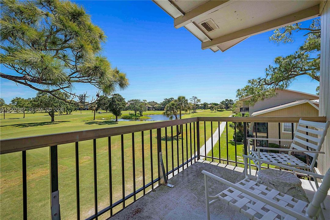 Master balcony beautiful views.