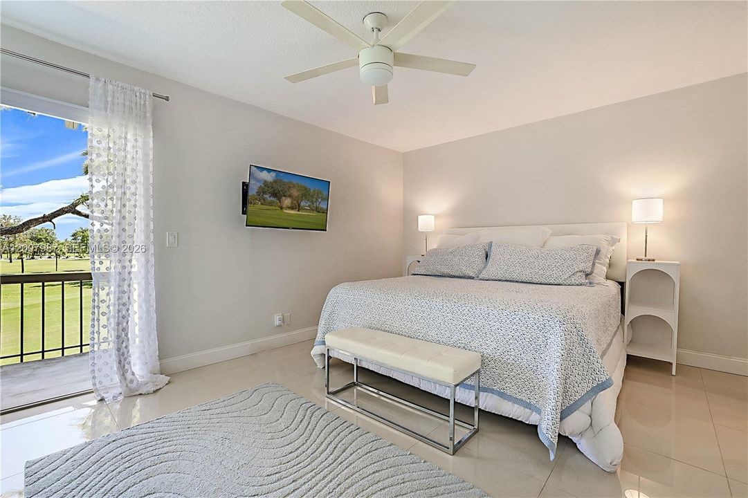 Private Balcony off Master