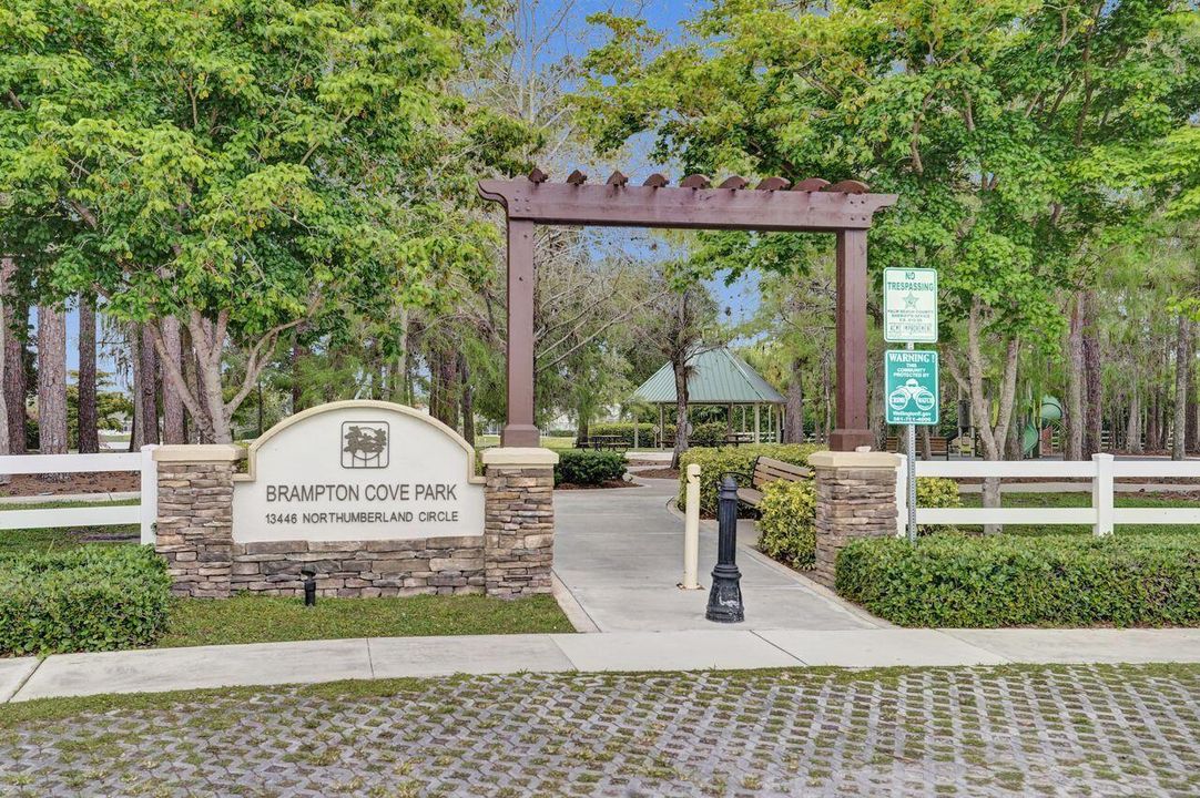 Neighborhood Park Entrance