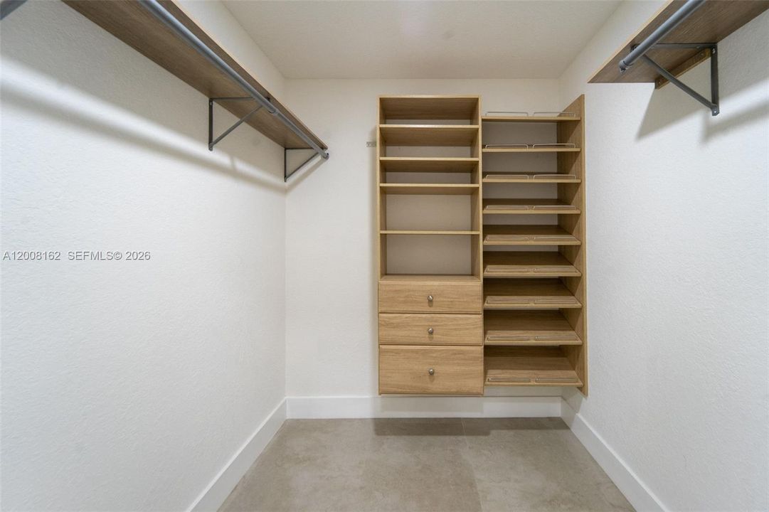 Primary Bedroom Closet 1