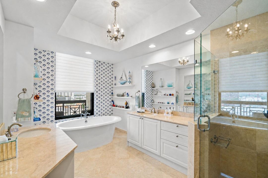 Primary Bathroom Soaking Tub w/ View