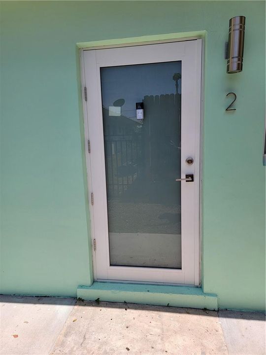 Unit #2 Impact doors