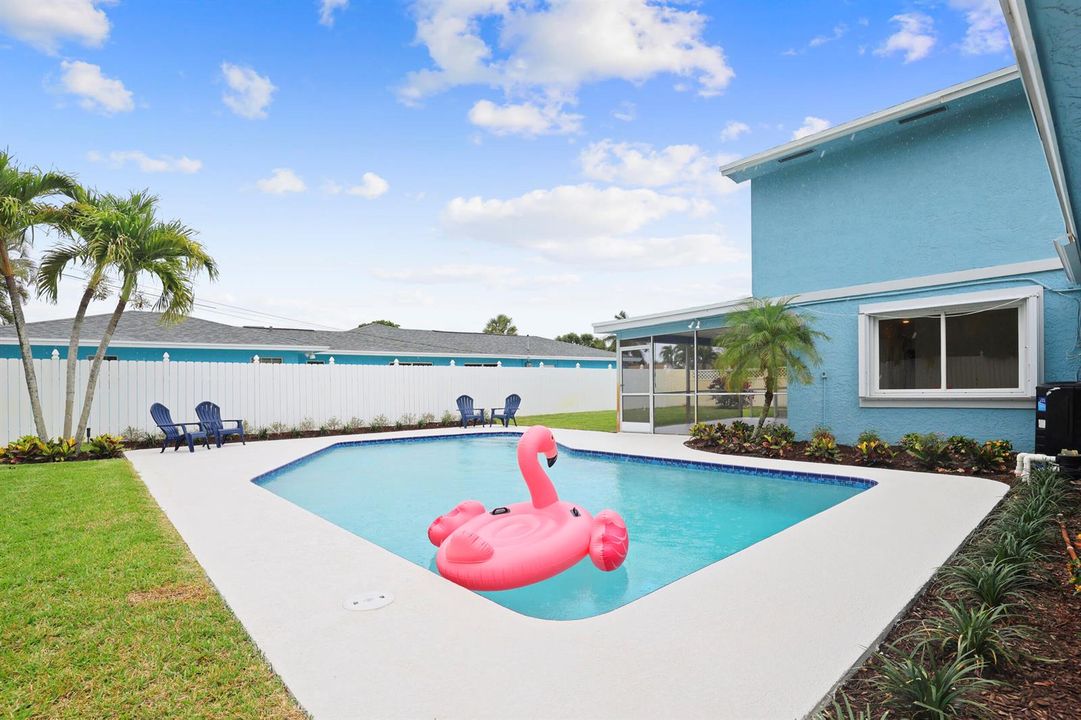 New Pool Waterline Tile