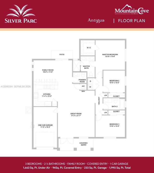 For Sale: $684,990 (3 beds, 2 baths, 1663 Square Feet)
