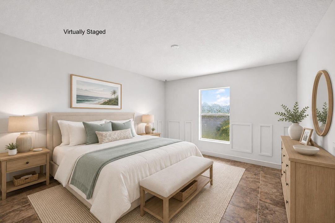 Guest Bedroom Staged