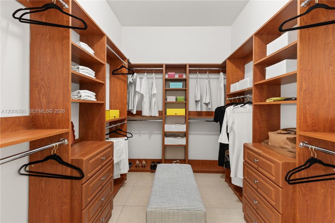 Main room closet