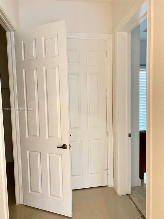 2 Walking closets and Master Bath