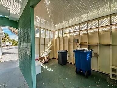 Covered Workshop Area