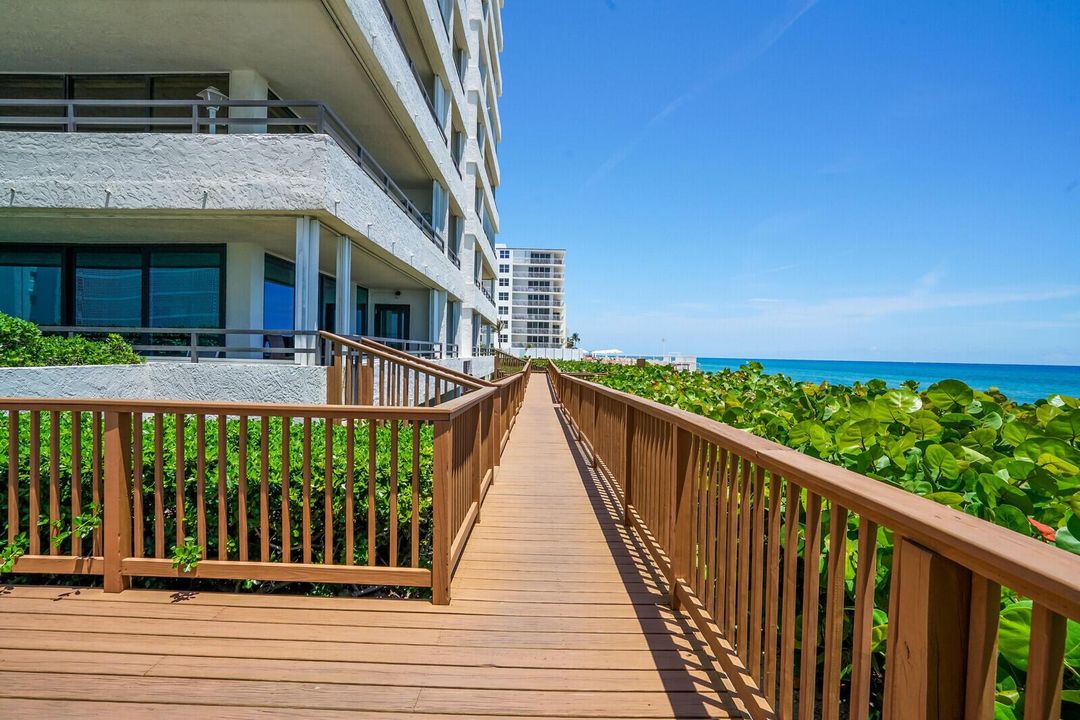 Beachfront access