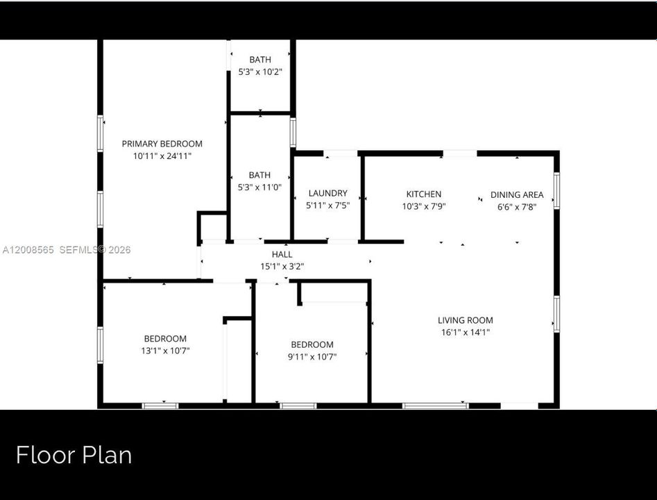 Activo con contrato: $695,000 (3 camas, 2 baños, 1218 Pies cuadrados)