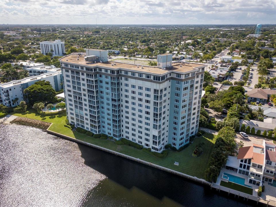 The Barrton Exterior Drone Shot - 3
