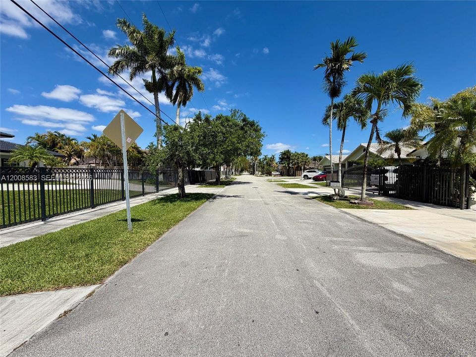 Street view, facing east