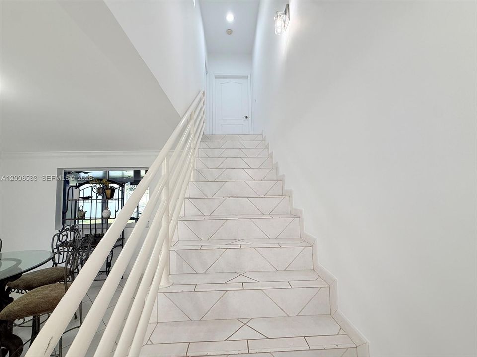 Stairs to Master Bedroom