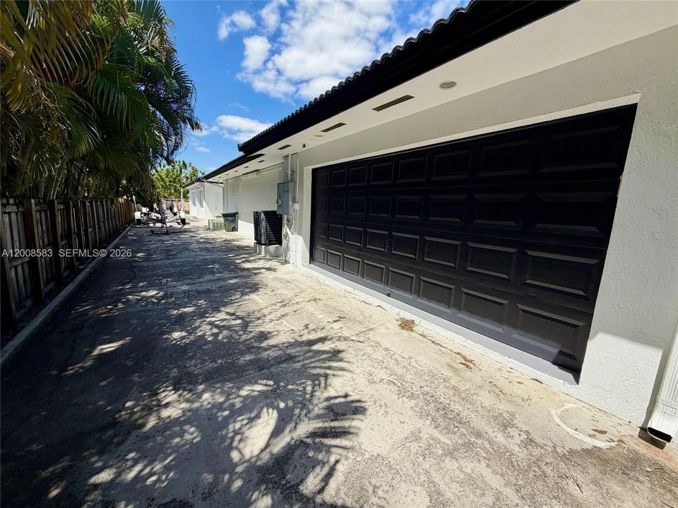 Front thru garage