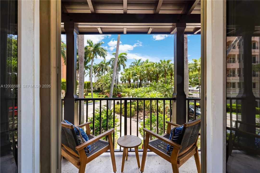 2nd Floor balcony